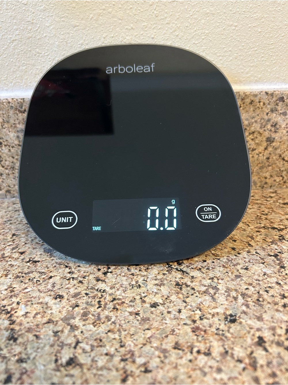 Arboleaf Black Digital Kitchen Scale with Tare & Unit Conversion model CF10A